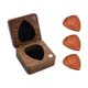 thumbnail image 3 of Caja De Madera Para Púas De Guitarra, Organizador De Púas De Guitarra Para Amantes De La Música, Caja De Regalo Para Novios, Púas Rojas, 3 of 5