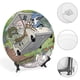 thumbnail image 4 of Un show más Plato decorativo de porcelana fina (bone china), plato decorativo de cerámica para hogar, oficina, soporte de pared, platos decorativos para dormitorio - 6 pulgadas (15 cm), 4 of 6
