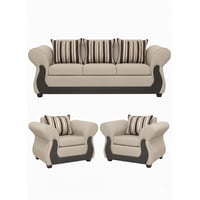 Ruzam Mobel - Juego De Living 3-1-1 Tokio Beige Lino