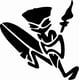 thumbnail image 1 of Sticker Tiki Surfer Beach Hawaii Lifestyle Auto Camioneta, 1 of 3