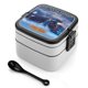 thumbnail image 1 of El Expreso Polar Fiambrera de Doble Capa, Contenedor de Almuerzo Portátil Apilable, Almacenamiento de Alimentos Hermético a Prueba de Fugas, 1000ml, 1 of 6