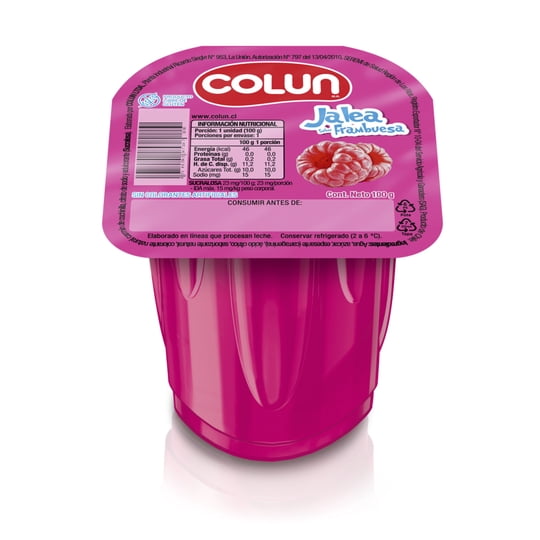 Jalea Frambuesa Postre 100 g Colun
