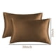 thumbnail image 4 of Funda de almohada de satén, funda de almohada de seda sintética, funda de cojín de seda helada de verano, 4 of 5