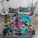 thumbnail image 1 of New York Suburbs Graffiti Art Duvet Cover Set Double Duvet Cover Pillow Case Bed Linen Set, 1 of 5