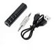 thumbnail image 3 of Adaptador Transmisor Receptor Bluetooth Radio Auto Auxiliar Carro Equipo de Sonido Recargable 3hrs (cilindro), 3 of 3