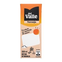 Néctar Naranja Caja 200 Ml Del Valle