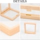 thumbnail image 3 of 6 unidades, organizador de joyas para anillos, collares, pulseras y pendientes, caja transparente., 3 of 7