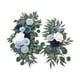 thumbnail image 3 of 2 Piezas Guirnalda para Arco de Boda Flores Artificiales Arreglo de Rosas de Seda Decoración de Centro de Mesa Adecuada para Ceremonias Recepciones Fo Azul, 3 of 5