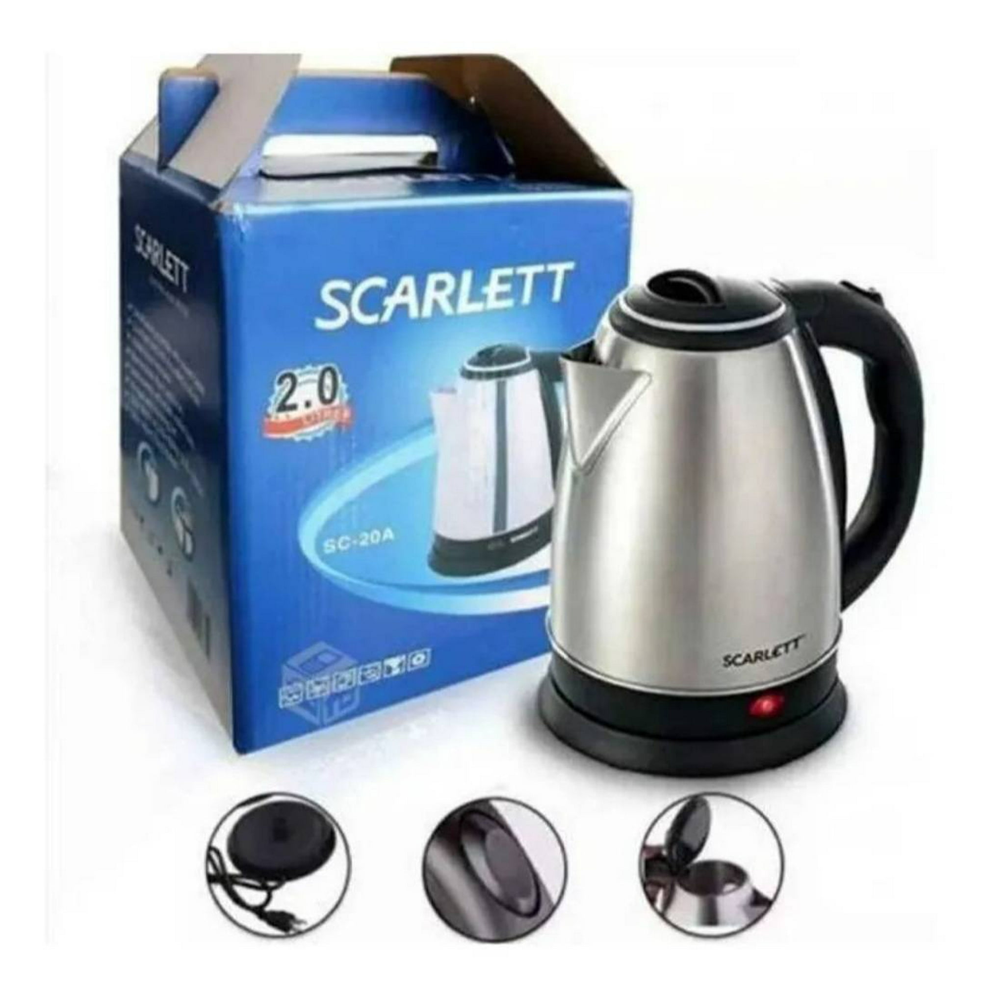 Mundo Eve - Hervidor Scarlett 2.0 Litros