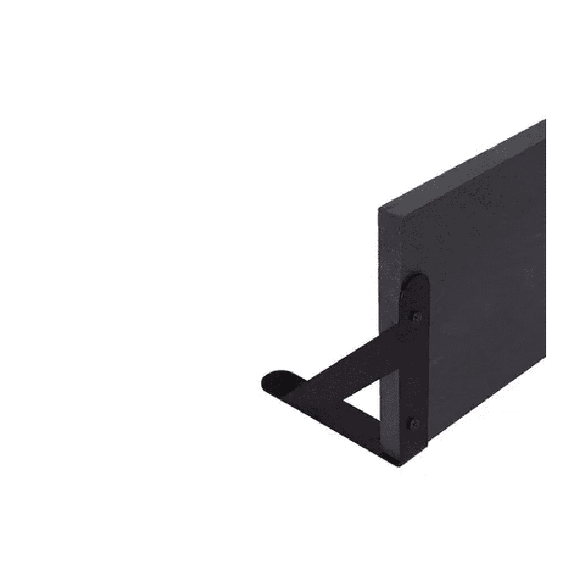 Genérico - Repisas Flotantes De Madera Multipropósito Kit 4 Negro