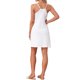 thumbnail image 3 of INSPIRE CHIC Camisón de mujer con espalda cruzada y bolsillos, suave, con tirantes ajustables, ropa de dormir, talla L, color blanco, 3 of 6
