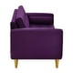 thumbnail image 5 of Sofa Retro 2c Felpa 01 Morado, 5 of 6