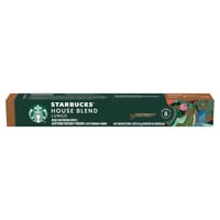 Cápsulas De Café House Blend Caja 57 G Starbucks By Nespresso