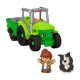 thumbnail image 2 of Figura PreescolarLittle People Juguete Tractor Mediano, 2 of 4