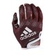 thumbnail image 1 of Guantes de fútbol adidas Adizero 12 para adulto, color granate, 1 of 8