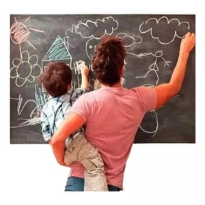 Movi - Pizarra Adhesiva Negra C/Tiza