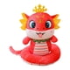 thumbnail image 3 of Serpiente China De Peluche, Artesanía, Animal De Peluche Para Celebraciones, Hogar, Dormitorio, Color Rojo, 3 of 5