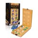 thumbnail image 1 of Juego de mesa Point Games Solid Pine Mancala w/ Marbles 6+, 1 of 6