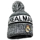 thumbnail image 4 of Gorro de punto del Real Madrid con gorro de invierno Icon Sports para niños, 4 of 4