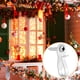 thumbnail image 4 of Ganchos para luces HiGift blancos de acero inoxidable, paquete de 36, 4 of 8