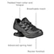 thumbnail image 3 of Zapatos Z-CoiL Freedom Mujer Negro de Bobina Abierta Talla 7, 3 of 7