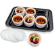 thumbnail image 1 of Set para hacer Creme Brulee, juego de moldes PLSFIT con 6 tapas, 180 ml, 1 of 8