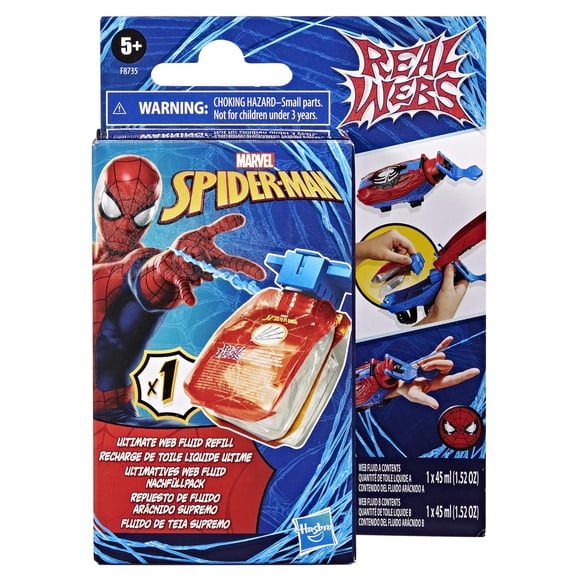 Recarga de fluido web Marvel Spider-Man Real Webs Ultimate