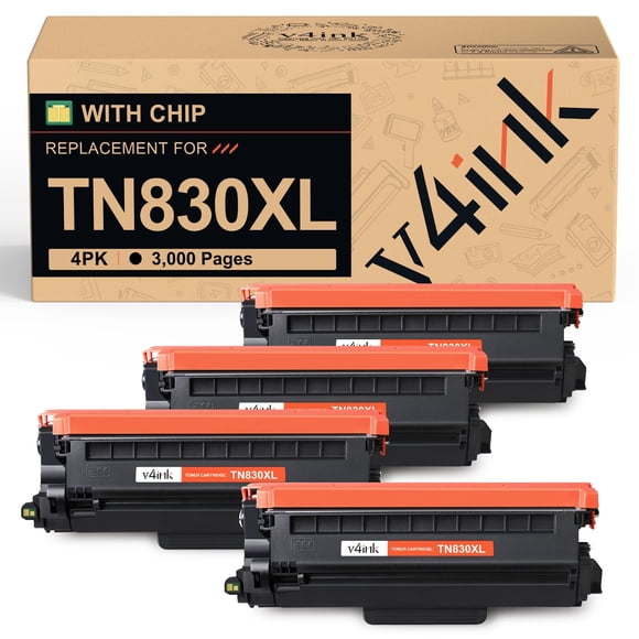 Cartucho de tóner v4ink TN830XL para Brother HL-L2460DW