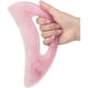 thumbnail image 1 of Herramienta de masaje Gua Sha grande, masajeador de drenaje linfático, herramientas de masaje de raspado muscular, herramientas anticelulíticas para esculpir el cuerpo para hombres y mujeres (rosa), 1 of 6