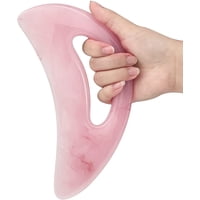 Xinqihang - Herramienta De Masaje Gua Sha Grande, Masajeador De Drenaje Linfático, Herramientas De Masaje De Raspado Muscular, Herramientas Anticelulíticas Para Esculpir El Cuerpo Para Hombres Y Mujeres (Rosa)