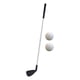 thumbnail image 1 of Chipper de Golf con eje de Metal, cuña de Golf telescópica portátil para diestros con 2 pelotas de Golf para principiantes, adultos y niños, regalo de, 1 of 5