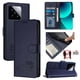 thumbnail image 5 of Funda tipo cartera FOXDOCK para Xiaomi 14 5G con soporte, ranuras, RFID, diseño de gato, 5 of 5