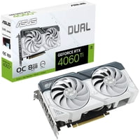 Tarjeta De Video Asus Dual Geforce Rtx 4060 Ti Oc Edition 8Gb Gddr6 Blanco