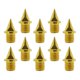 thumbnail image 3 of 10 Piezas Al Aire Libre De Acero Al Carbono Spikes Spikes Replacement Golden, 3 of 5