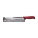 thumbnail image 2 of Cuchillo Medio Golpe Rojo Hoja De 25 4 Cms, 2 of 4