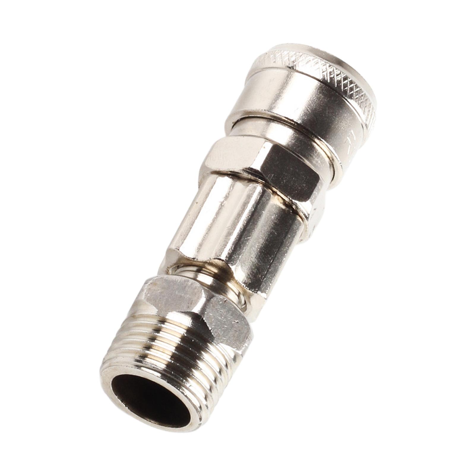 Magideal - Adaptador De Conexión Rápida Para Conector De Tanque De Aire, Conector Neumático De Admisión De Aire De Alta Presión Estable Para Automóviles Y , 20Mm 20 Mm