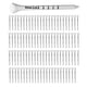 thumbnail image 4 of 100 Piezas Soporte para pelotas de golf Tee de golf Ayuda para entrenador de swing de golf Equipo de golf profesional Tees de golf para entrenamiento 83 mm, 4 of 5