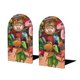 thumbnail image 1 of Tren de Dinosaurios Sujetalibros decorativos temáticos, tope para estantería con base antideslizante, uso dual para hogar y oficina - 2 piezas, 1 of 6
