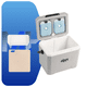 thumbnail image 5 of Nevera Rigida Alpes 22 Litros Cooler Termica Con 2 Ice Pack, 5 of 5