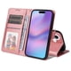 thumbnail image 2 of Funda Billetera para iPhone 17 Pro Max con Porta Tarjetas y Soporte Ajustable Rosa, 2 of 5