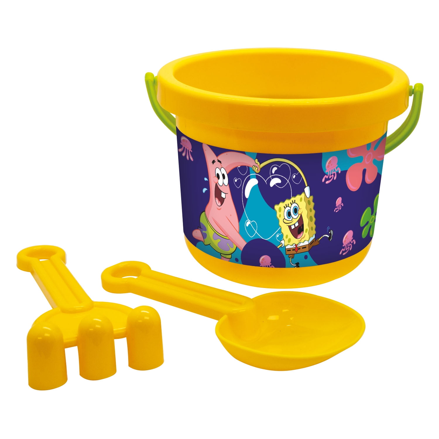 Set Playa Balde Con Accesorios Bob Esponja