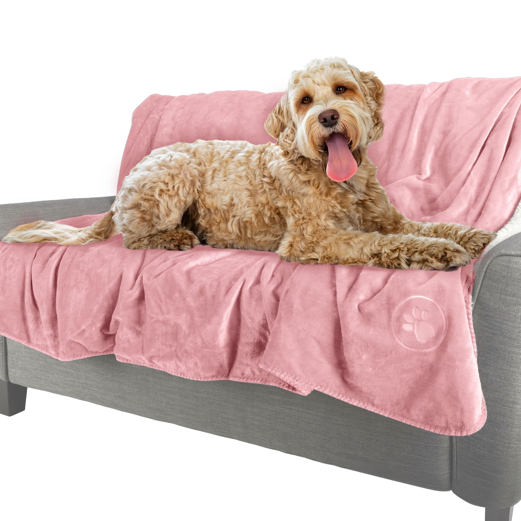 Manta Para Perros Petmaker Reversible Sherpa 150x180 Cm Rosa