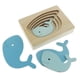 thumbnail image 5 of Rompecabezas De Madera De 5 Capas, Juguete Educativo Temprano Para Bebés, Ballena Azul, 5 of 5