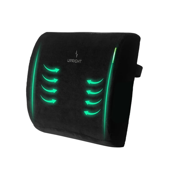 Silla de oficina de espuma viscoelástica de gel Go con soporte lumbar