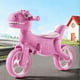thumbnail image 3 of Bicicleta de Equilibrio y Aprendizaje Sin Pedales Dinosaurio T-Rex Con Luces Y Música Rosa, 3 of 3
