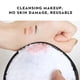 thumbnail image 3 of Juego de 6 discos desmaquillantes de algodón redondos, reutilizables y suaves, exfoliantes para el rostro., 3 of 5