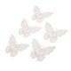 thumbnail image 1 of 5 piezas mariposa encaje parche vestido bordado en relieve apliques de costura artesanal, 1 of 5