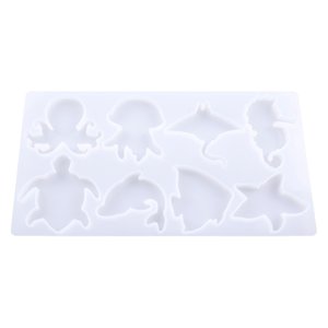 Bothyi - Resina Animal Llavero Silicona Die Epoxi Para Joyería Colgante Decoración Diy