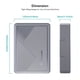 thumbnail image 2 of Yottamaster Hard Drive Protective Case Bag Shockproof Splashproof Waterproof For 3.5 Inch Hard Drives, 2 of 2