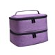 thumbnail image 3 of Bolsa De Almacenamiento De Esmalte De Uñas, Doble Capa, Púrpura, 3 of 3